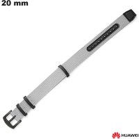 Bracelet 20 mm Gris Nylon Huawei montre