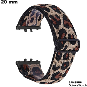 Sichere Smartwatch-Armbanduhr Samsung 20mm Nylon Schwarz von hoher Qualität