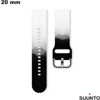 Armband Fuji Suunto 20mm smartwatch Kwaliteitsrubber