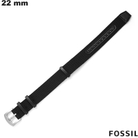 Kaufen Sie das 22mm schwarze Nylonarmband für die Fossil Smartwatch