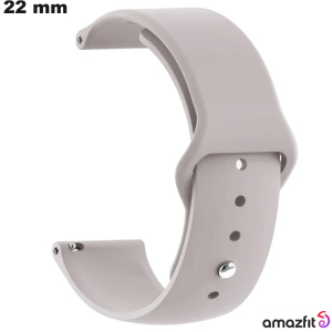 Vente de pulsera de 22 mm para reloj inteligente Amazfit de silicona