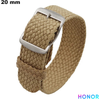 Bracciale 20 mm Honor Beige orologio Tessuto  /  Port gratuito per ordini superiori a 20€