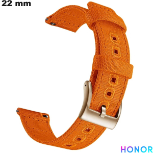 Vente Bracelet montre connectée vintage Orange Honor Textile