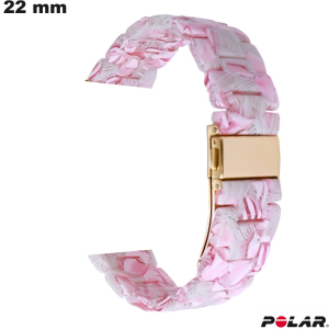Bracciale 22 mm per smartwatch Polar Rose Resina economico Bracciale 22 mm per smartwatch Polar Rose Resina economico