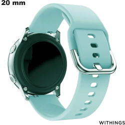 Pulseira smartwatch Withings 20mm tendência Azul