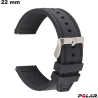 Bracciale Polar in silicone, smartwatch 22 mm, nero di qualità