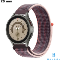 Bracelet Haylou de montre Nylon 20mm Violet  :  Livraison Rapide