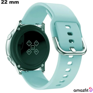 Pulsera de smartwatch de caucho de moda 22mm Amazfit azul de calidad
