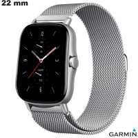 Vente Bracelet 22 mm Confortable Garmin Plateado Metal