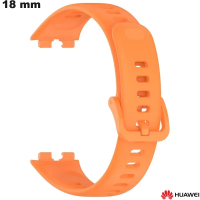 Bracelet Caoutchouc Huawei Orange 18mm montre | Port Gratuit dès 20€