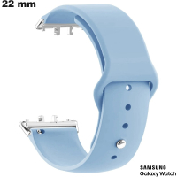 Vente Bracelet Caoutchouc Bleu Samsung 22mm (Galaxy Fit 3)