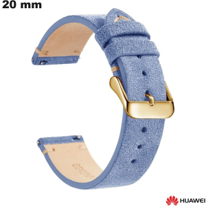 Bracelet Bleu 20 mm de montre Huawei  -  Livraison Gratuite