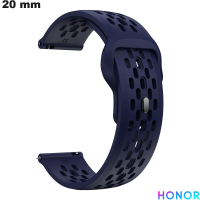 Bracciale 20 mm Honor Blu Silicone smartwatch economico