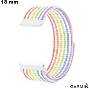 Bracelete Multicolorido Durável de Nylon 18 mm para relógio Garmin barato