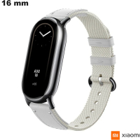 Armband Nylon Xiaomi 16mm smartwatch Wit # Verkrijgbaar voor 3,99€
