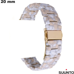Pulsera de resina de smartwatch 20mm Suunto gris