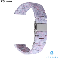 Bracelet de montre Gris Haylou Résine 20 mm
