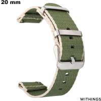 Armband Tissu Withings Grün 20 mm günstige Smartwatch