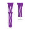 Bracelet Violet Silicone 21 mm de montre Polar