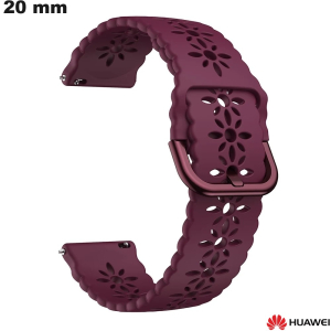 Armband Lila u 20 mm Huawei Uhr Silikon \ Port Kostenlos ab 20€