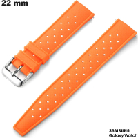 Armband Silikon Orange Samsung Smartwatch 22mm von hoher Qualität