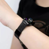 Koop Zwarte 16 mm Xiaomi Stalen Smartwatch Armband