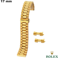 Armband Rolex President horloge Goud 17 mm ● Verzending 24u