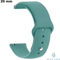Braccialetto Verde Gomma Haylou orologio 20 mm ● Spedizione 24h