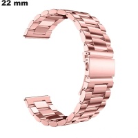 Pulsera de Acero Inoxidable de 22mm para reloj Rosa \ Portes Ofrecidos
