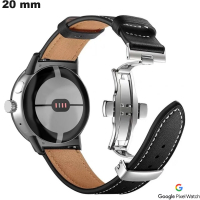 Acquistare Bracciale in Vera Pelle per Orologio Nero Google Pixel