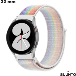Pulsera de reloj 22 mm Suunto Nylon Multicolor