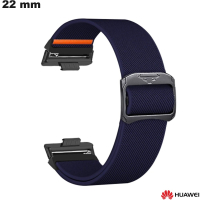 Armband Blau 22mm Huawei Edelstahl für günstige Smartwatch