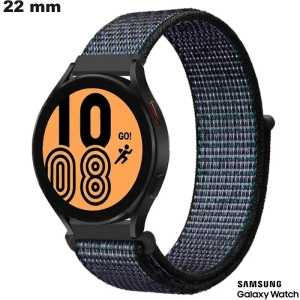 Acquistare Bracciale per orologio Nero 22 mm Samsung tecnica Nylon