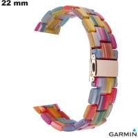 Multicolore Verbonden Horlogearmband 22 van Kwaliteit