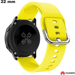 Bracciale Huawei per orologio Giallo 22 mm fitness Silicone economico
