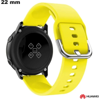 Bracciale Huawei per orologio Giallo 22 mm fitness Silicone economico