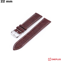 Acquista Bracciale Marrone in Vera Pelle per orologio OnePlus 22mm