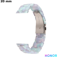 Vendita Braccialetto in Resina Honor 20 mm Bianco per orologio intelligente