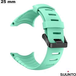 Bracciale orologio intelligente Verde Gomma 25mm Suunto