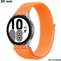 Armbanduhr Smart Orange Withings u Tissu günstig