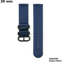 Saaten Band Samsung Stoff Blau Smartwatch 20mm kaufen