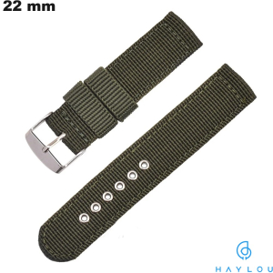 Bracelet Tissu 22 mm style militaire Haylou - Livraison Rapide