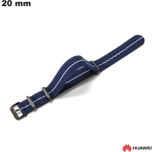 Bracelete Azul Tecido Huawei 20 mm de relógio inteligente barato