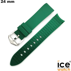Bracelet Big Big 24mm Vert de montre Ice Watch Caoutchouc