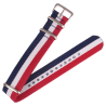 Bracelet Fossil 22 mm Nylon voor Multicolore horloge goedkoop