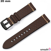 Vendita Bracciale Amazfit in Vera Pelle per smartwatch Marrone