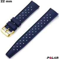 Bracciale Confortabile Blu 22 mm per orologi Polar ● Spedizione in 24h