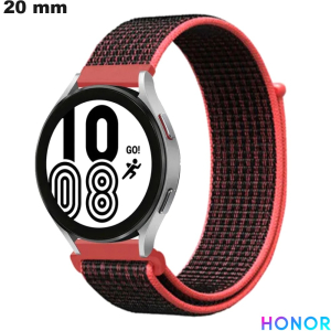 Acquistare Bracciale Nero Tessuto Honor 20 mm orologio intelligente