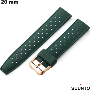Bracciale per orologio connesso Suunto Verde 20 mm ● Spedizione Veloce