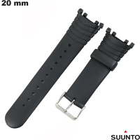 Bracciale per orologio connesso Suunto Nero 20mm Gomma economico